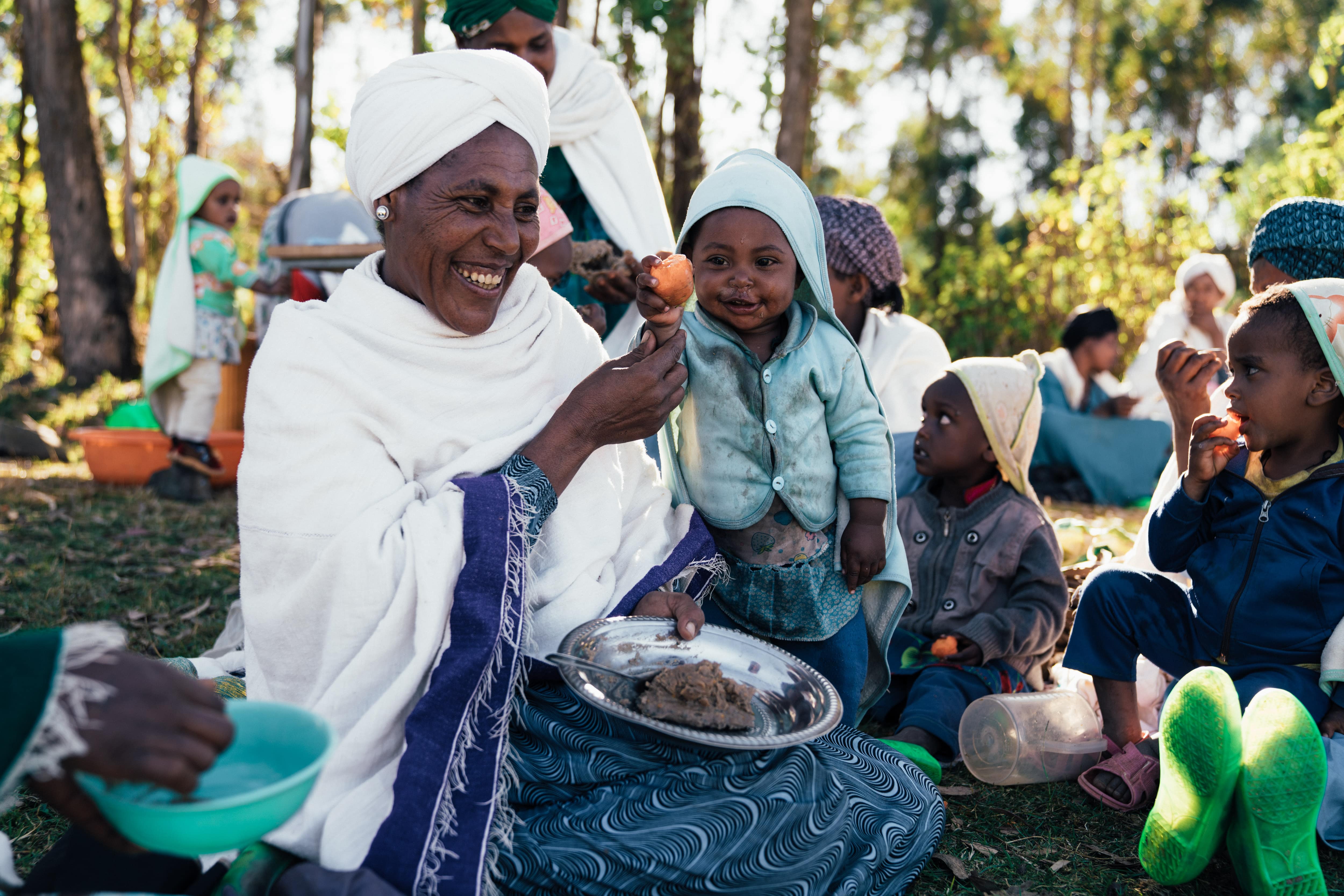 Gesunde Ernährung für Menschen in Äthiopien, 2020.
