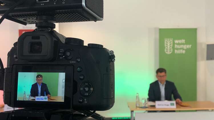 Pressekonferenz zum Kompass 2021: Mathias Mogge (Generalsekretär, Welthungerhilfe).