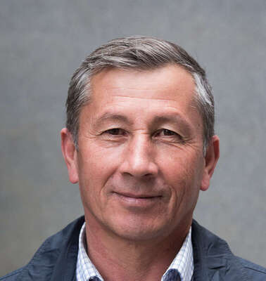 Mitarbeitender Nabijon Hakimov, Tadschikistan 2022.