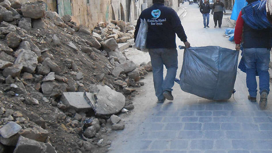 Zerstörung in Syrien