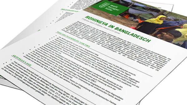 Teaserbild Factsheet: Rohingya in Bangladesch.