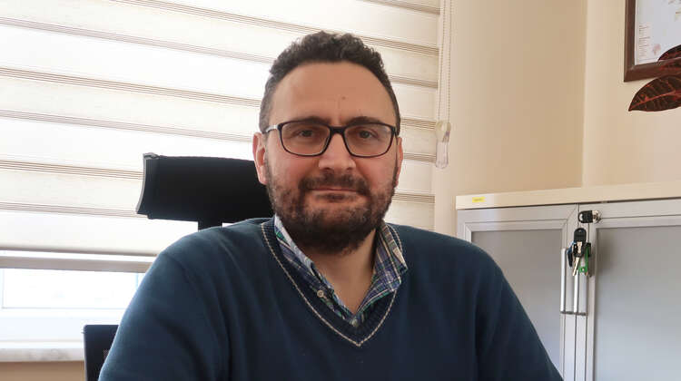 Halil Kurt, Head of Project Syria, Welthungerhilfe, 2020. Halil Kurt, Head of Project Syria, Welthungerhilfe, 2020.