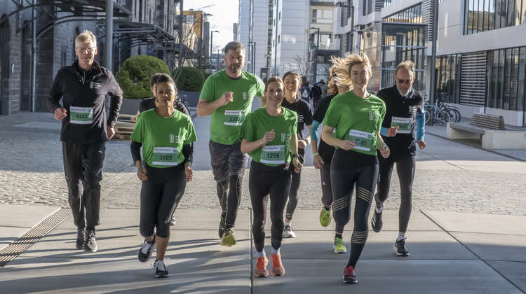 Die Botschafter der #ZeroHungerRun Challenge 2022.