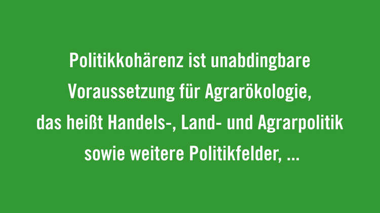Politikkohärenz herstellen Politikkohärenz herstellen