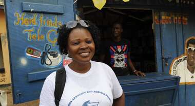 Doris Webber aus Sierra Leone 