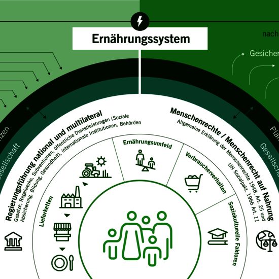 Infografik Food system, WHH.