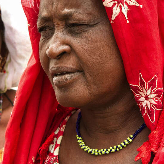 Zwei Bäuerinnen in Mali. Die meisten Menschen in der Region Mopti leben von der Landwirtschaft und der Viehzucht.