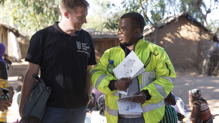 Landesdirektor Johannes Kaltenbach in Malawi 