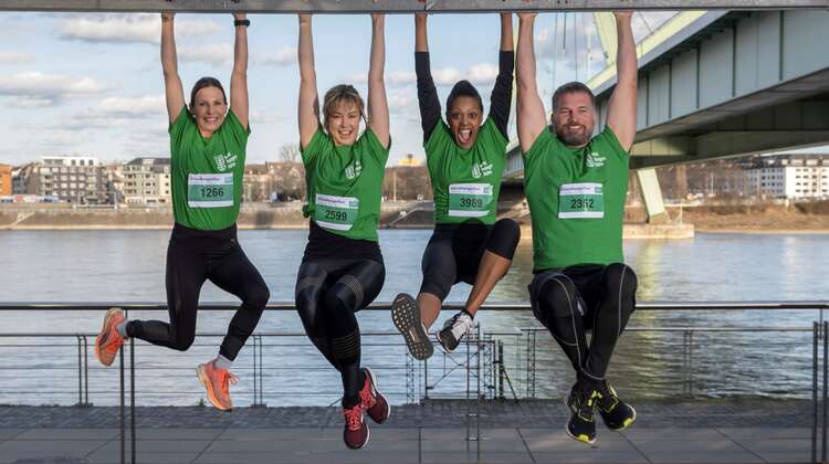 Die Botschafter der #ZeroHungerRun Challenge 2022.