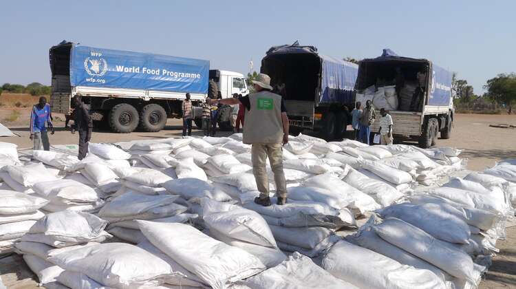 Notfallpakete und LKW's 