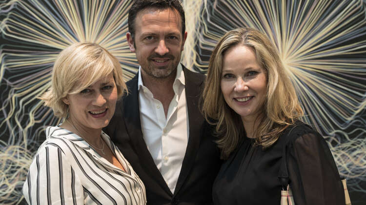 Gesine Cukrowski, Schauspielerin und Kuratoriumsmitglied Welthungerhilfe, Jazzmusiker Till Brönner, Schauspielerin Ann-Kathrin Kramer