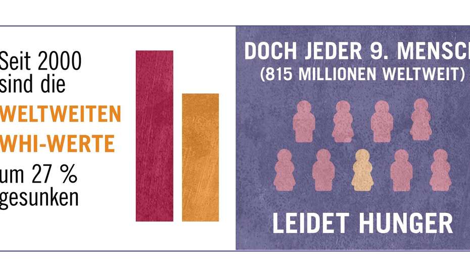 2017_Dinge-ueber-Hunger_WHI_Globale_Werte_Entwicklung_DE.jpg Auszug aus dem WHI 2017: Seit 2000 sind die weltweiten WHI-Werte um 27 % gesunken.