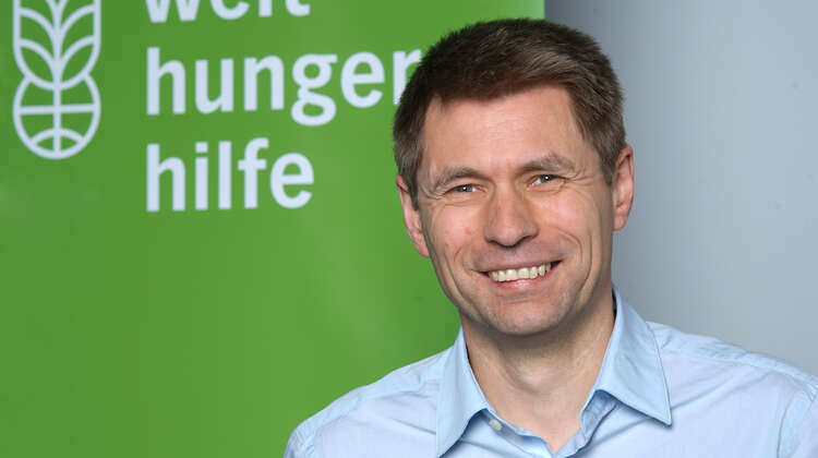 Portrait von Mathias Mogge, Generalsekretär der Welthungerhilfe.