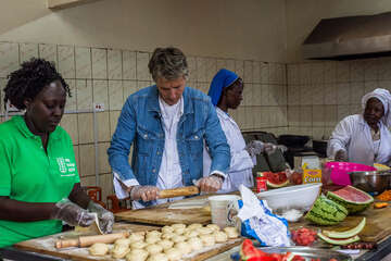 Im „Skill up!“-Programm erhalten 1300 Jugendliche eine Ausbildung als Friseur, als Koch, als Kfz-Mechaniker, EDV-Spezialist, Schneider oder Elektriker.