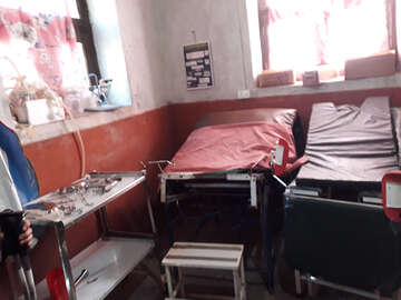 Kreisssaal Health Point Christoph Adelmann Obc, Rato Pani, Nepal, 2019. Kreisssaal Health Point Christoph Adelmann Obc, Rato Pani, Nepal, 2019.