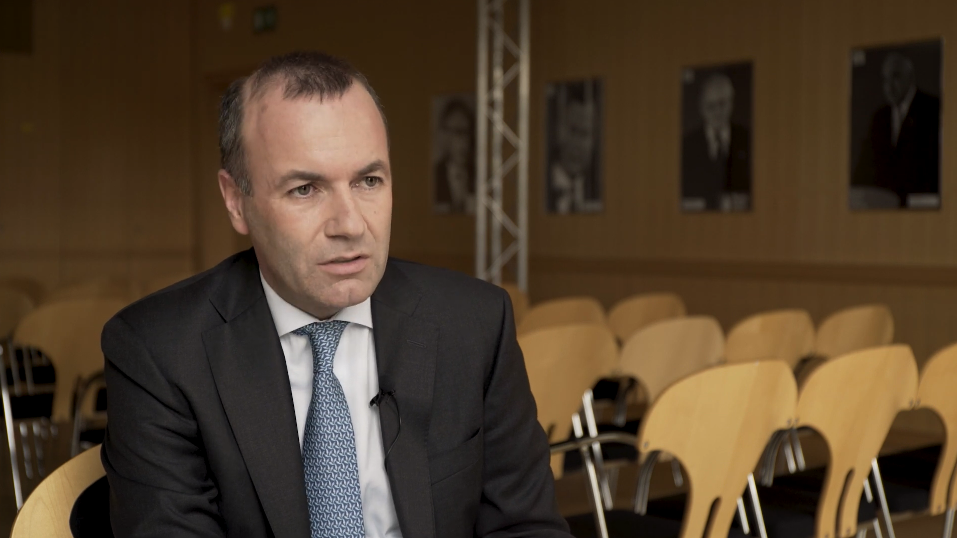 Spitzenkandidat der Europawahl, Manfred Weber, im Interview.