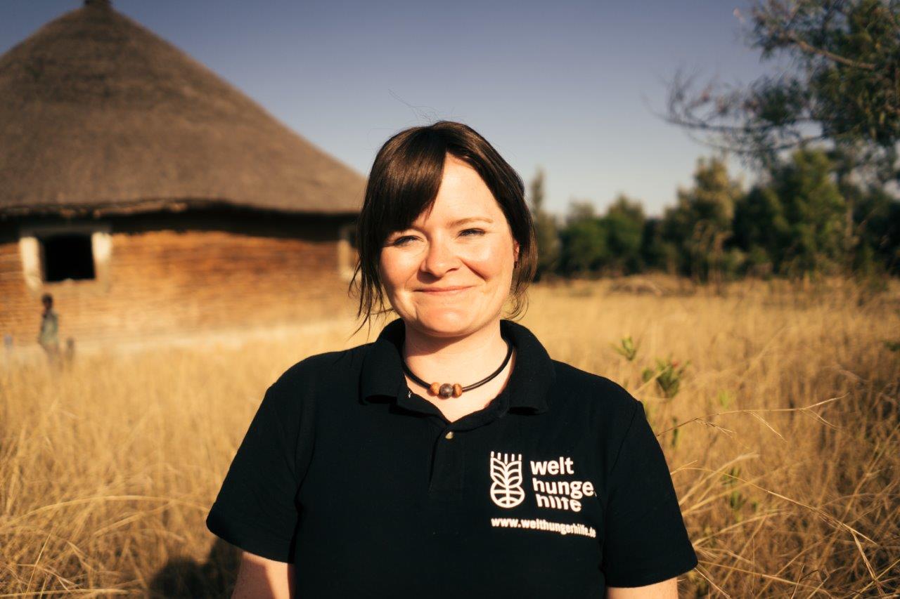 Welthungerhilfe-Mitarbeiterin Katja Homscheid.