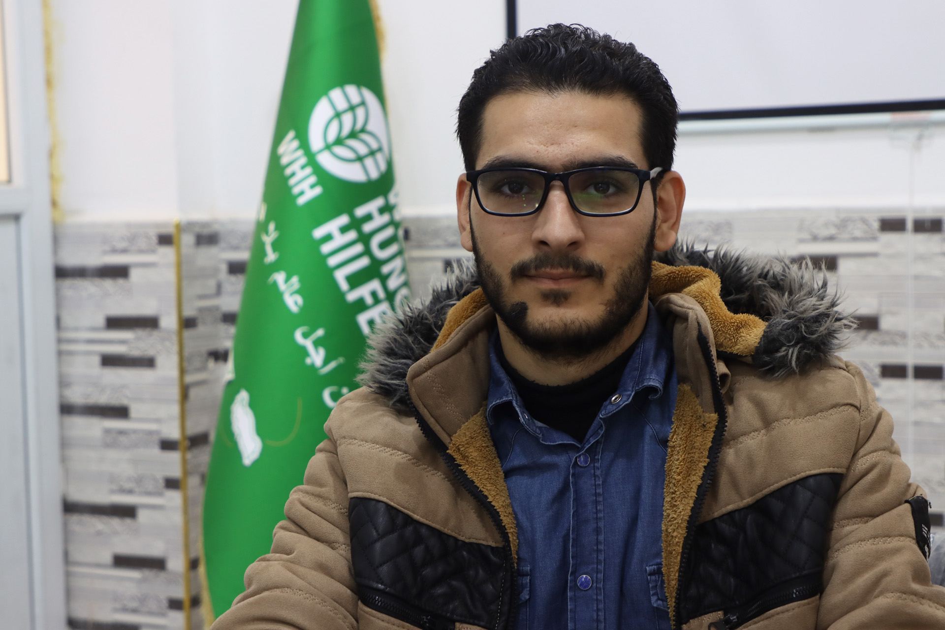 Hunger und Kälte in Syrien: Unser Mitarbeiter Adib Abokhors