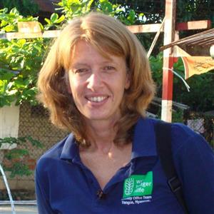 Landesdirektorin Regina Feindt im Landesbüro Simbabwe.