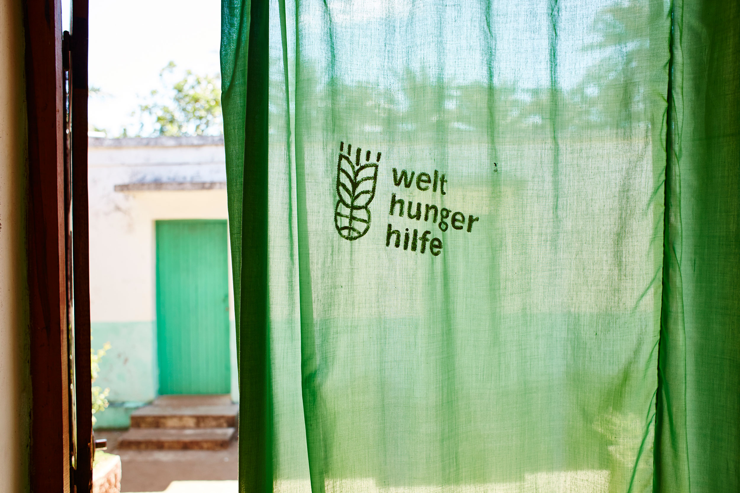 Blick aus dem Büro der Welthungerhilfe in Farafangana, Madagaskar.