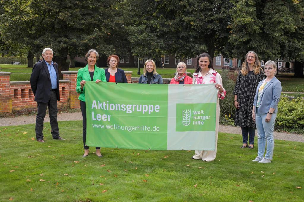Gruppenfoto der Aktionsgruppe Leer, 2021.