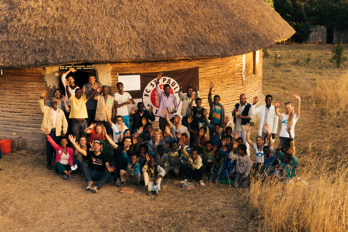 Aethiopien Dorf Sodo, Ethiopia village Sodo