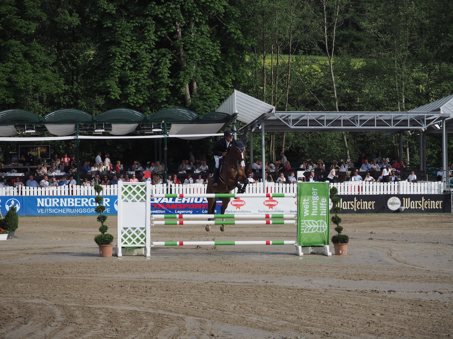 Reiten gegen den Hunger beim Balve Optimum. 