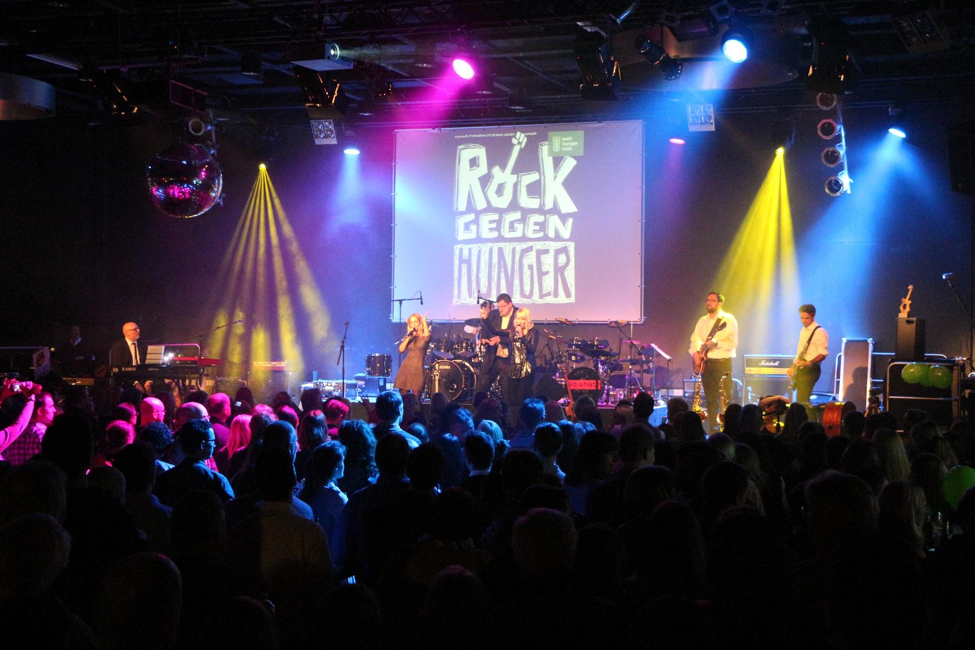Rock gegen Hunger 2015 in Düsseldorf - Welthungerhilfe.