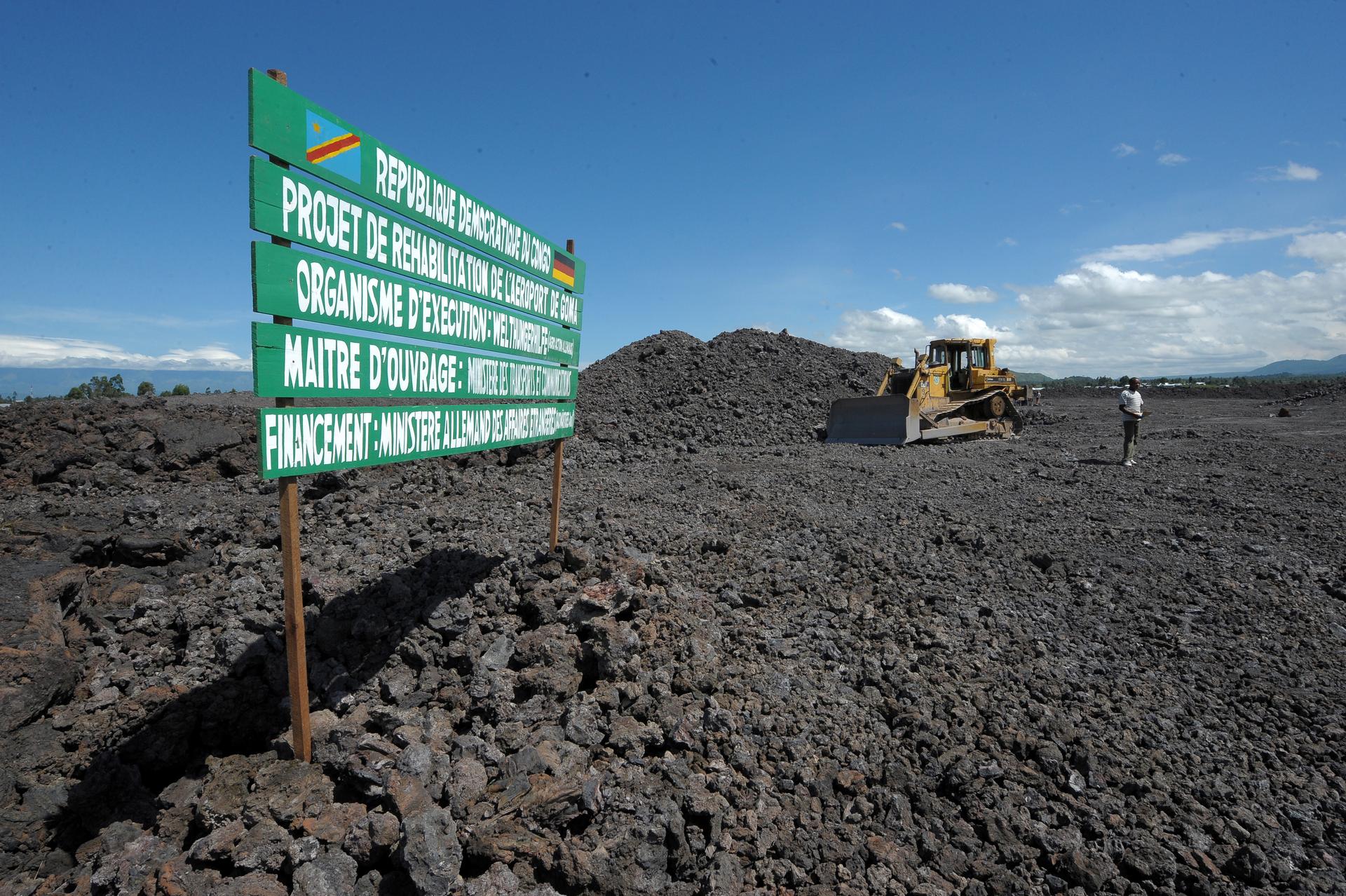 Flughafen Goma airport Goma