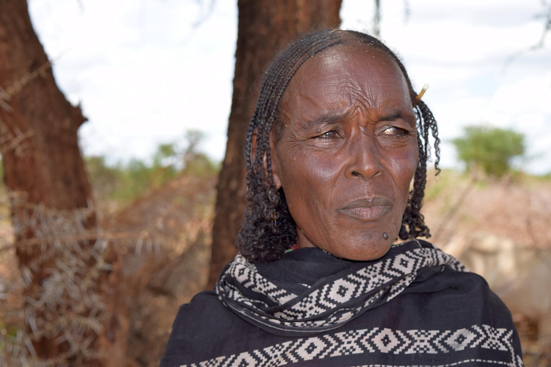 Luckily, the community reached out for help and gave her a cow. © Francesca Schraffl