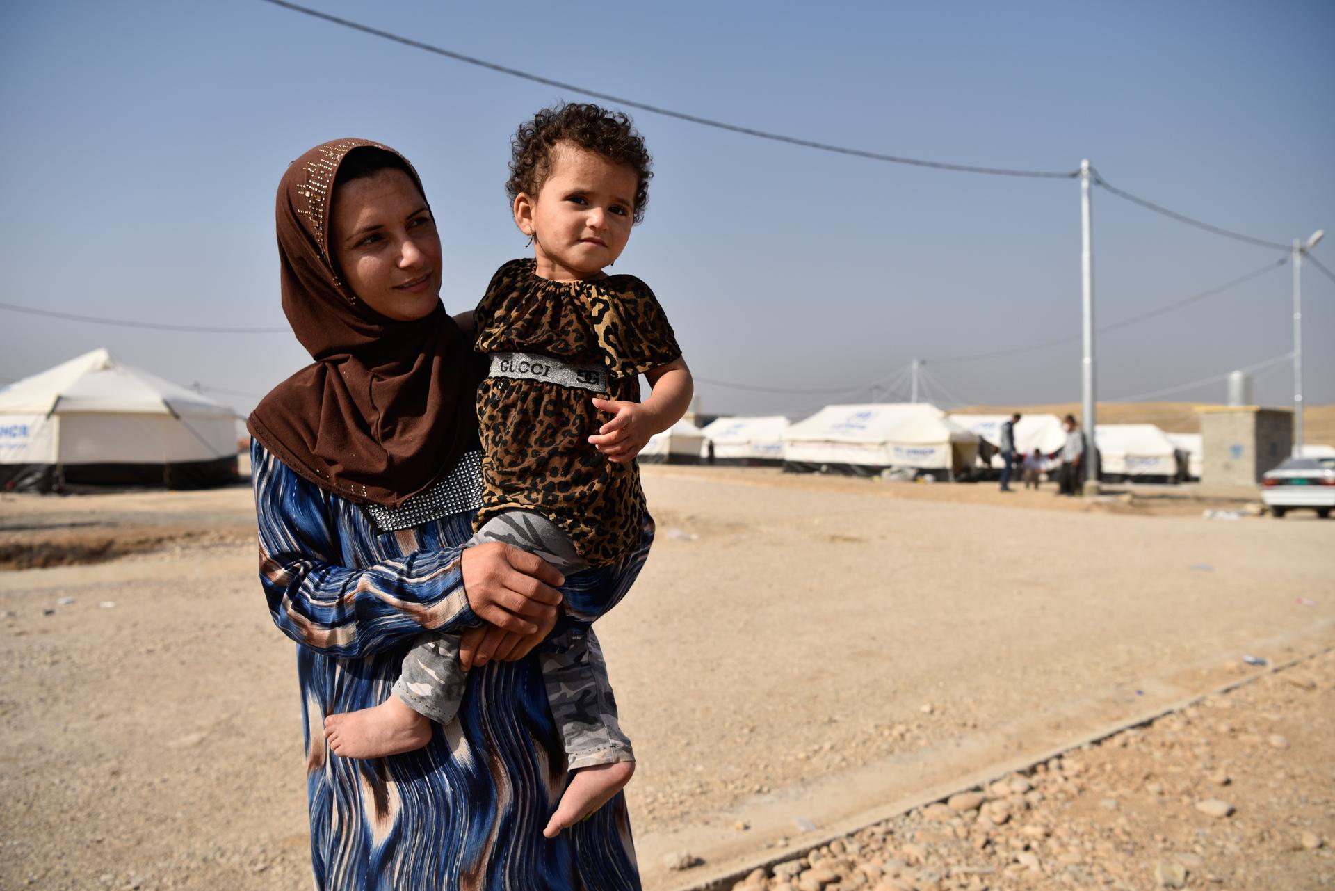 Fluechtlinge im Irak refugees in Iraq
