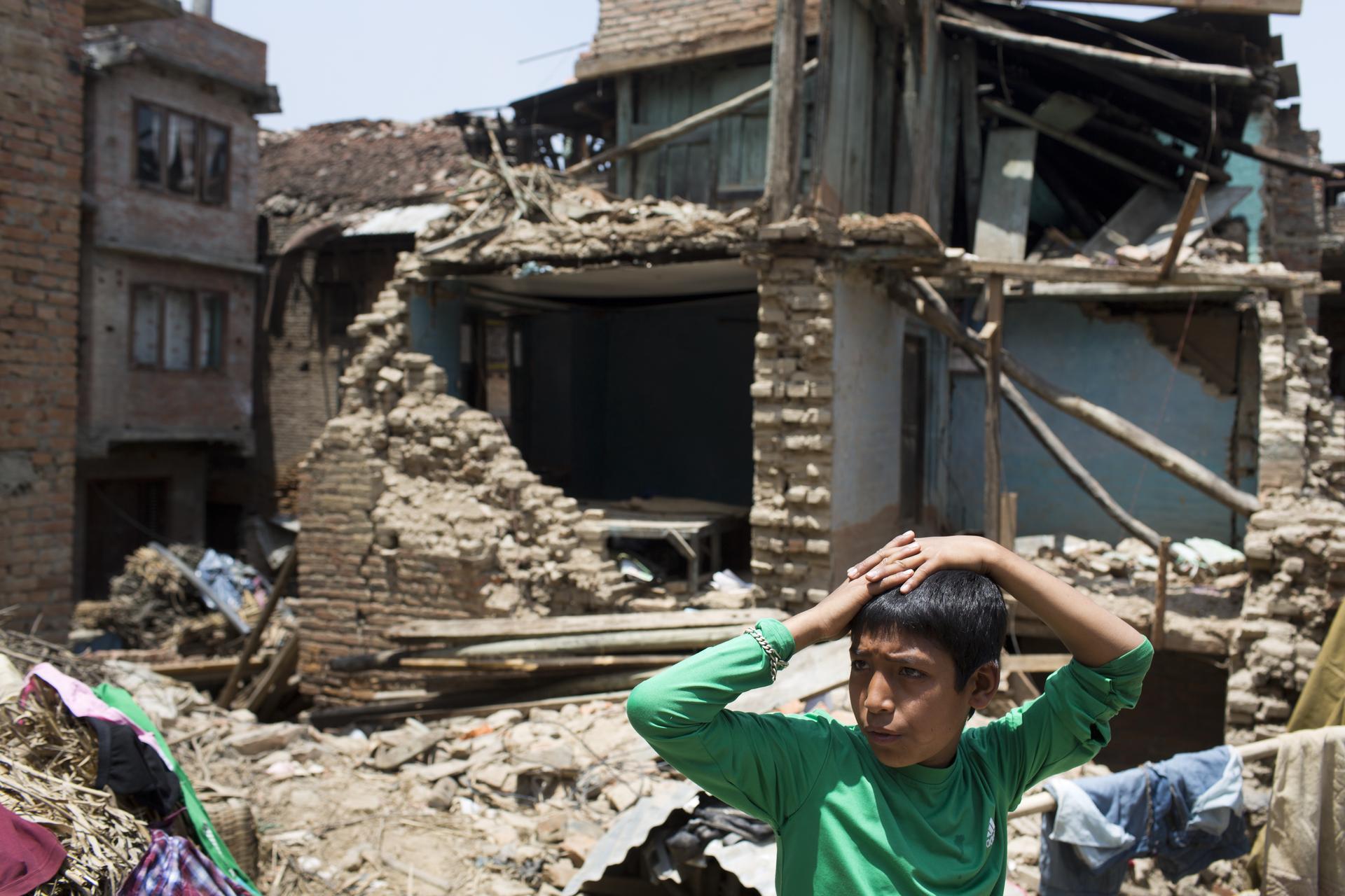 Wiederaufbau nach dem Erdbeben in Nepal