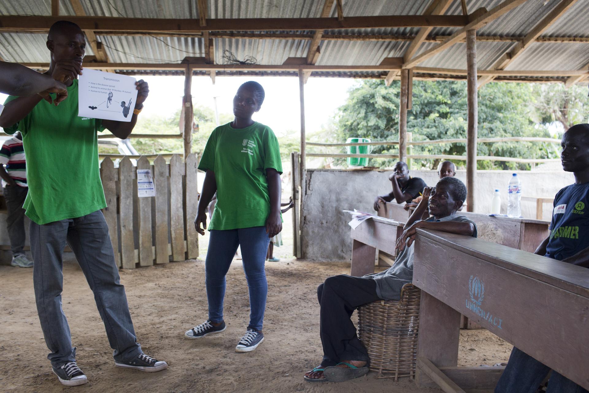 Schutzmassnahmen vor dem Ebola Virus informiert