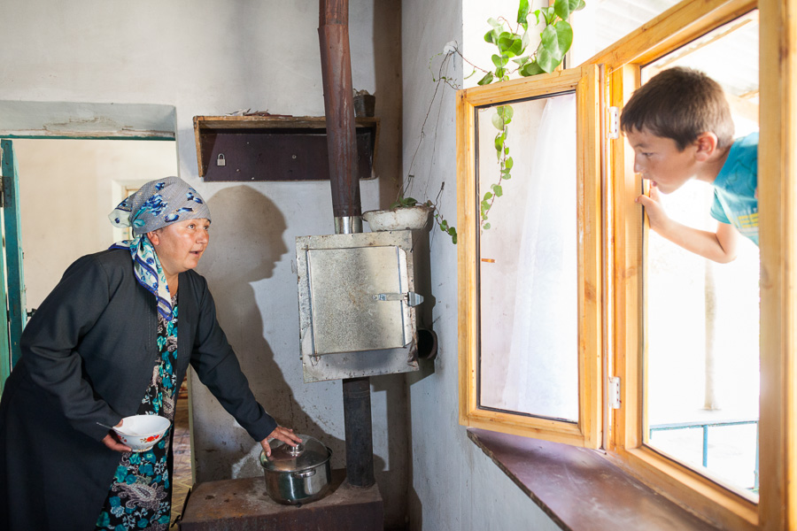 Energiesparende Modernisierungen in Tadschikistan, 2014.