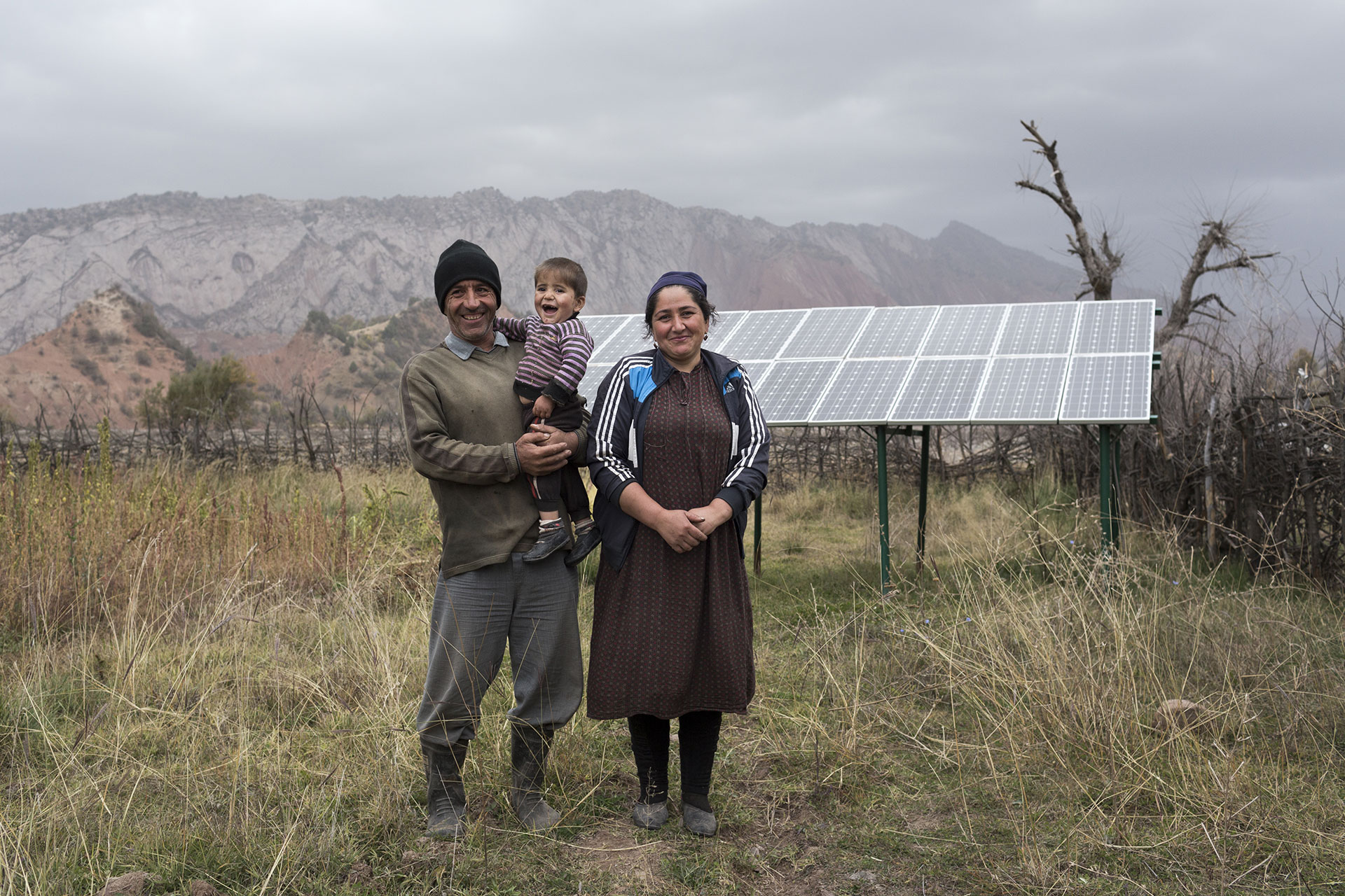 Familienportrait der Familie Ramanov