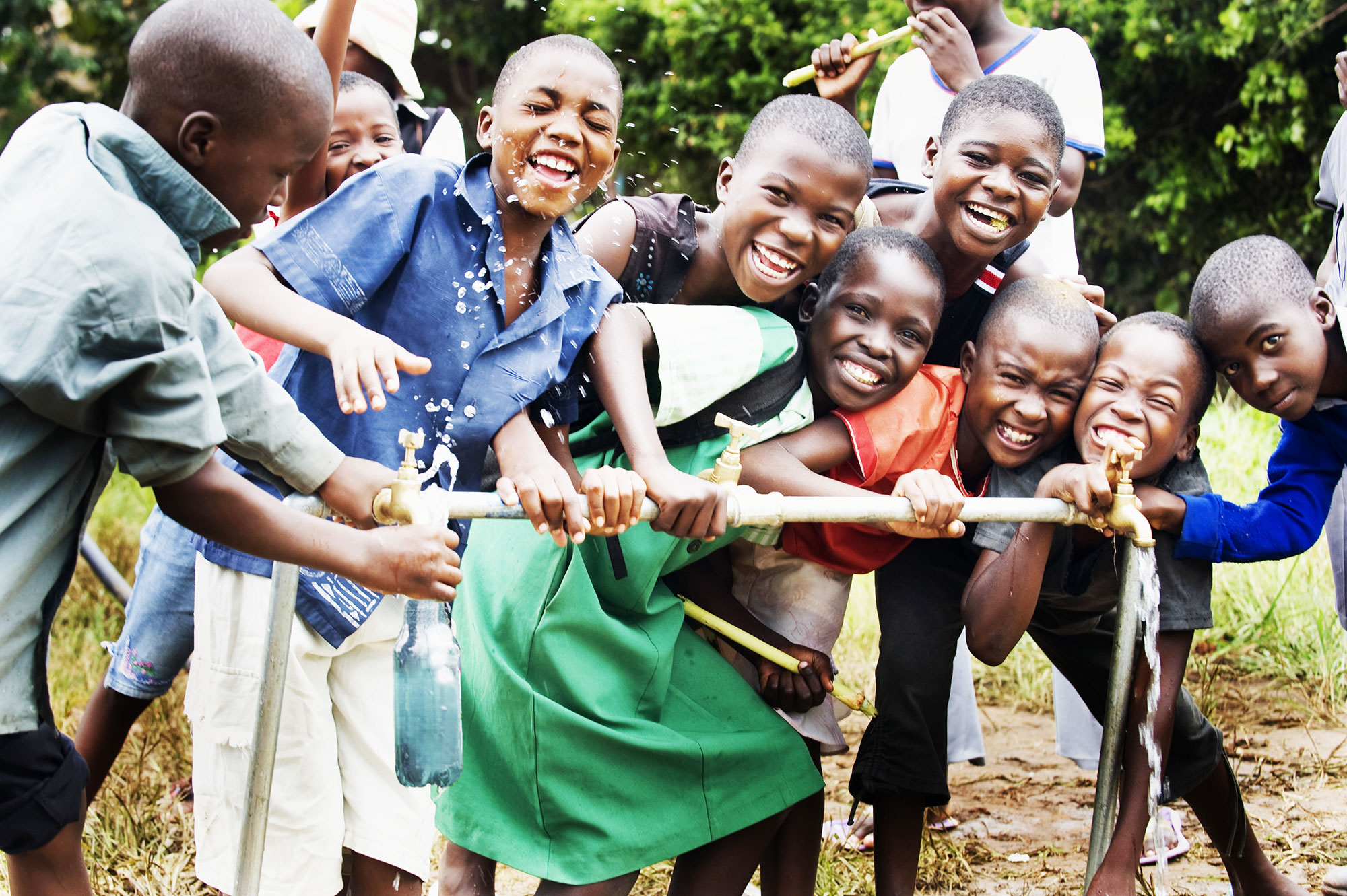 Welthungerhilfe unterstützt den Bau von Trinkwasserbrunnen in Simbabwe.