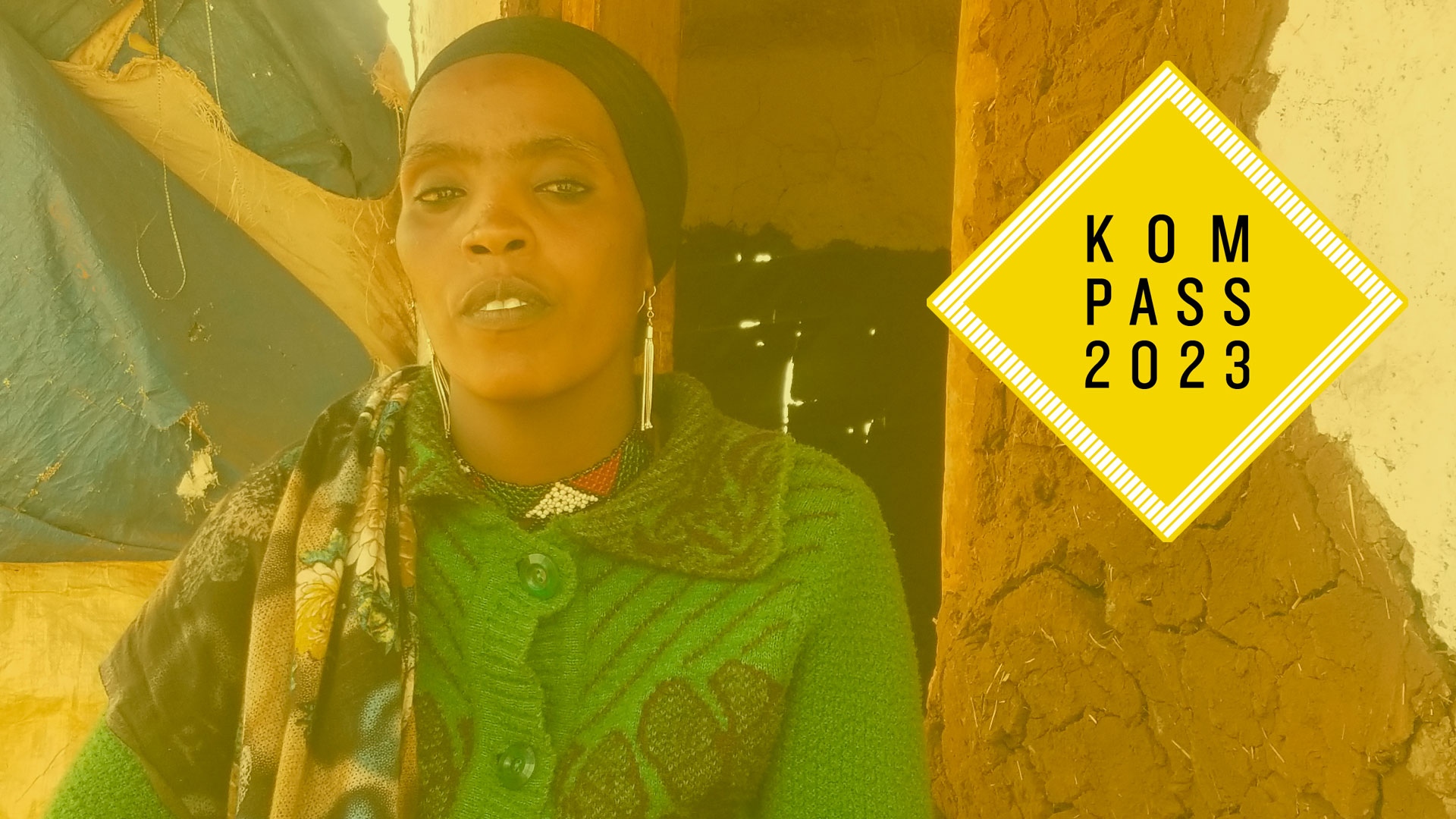 Kompass 2023: SDG Halbzeit Porträt einer Frau in Äthiopien.