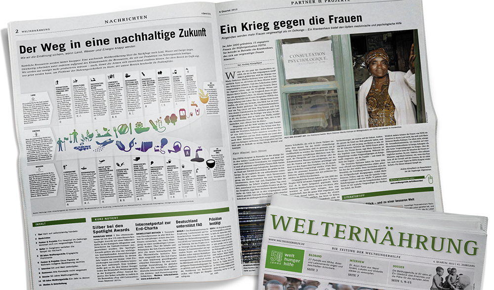 Ausschnitt: Welernährung Ausgabe 4/2012.