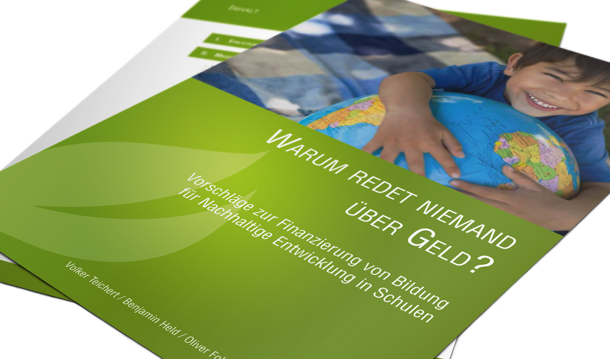 Titelbild: Finanzierung von BNE in Schulen