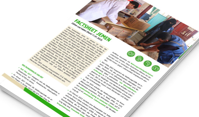 Factsheet: Die Situation im Jemen - Fakten und Zahlen