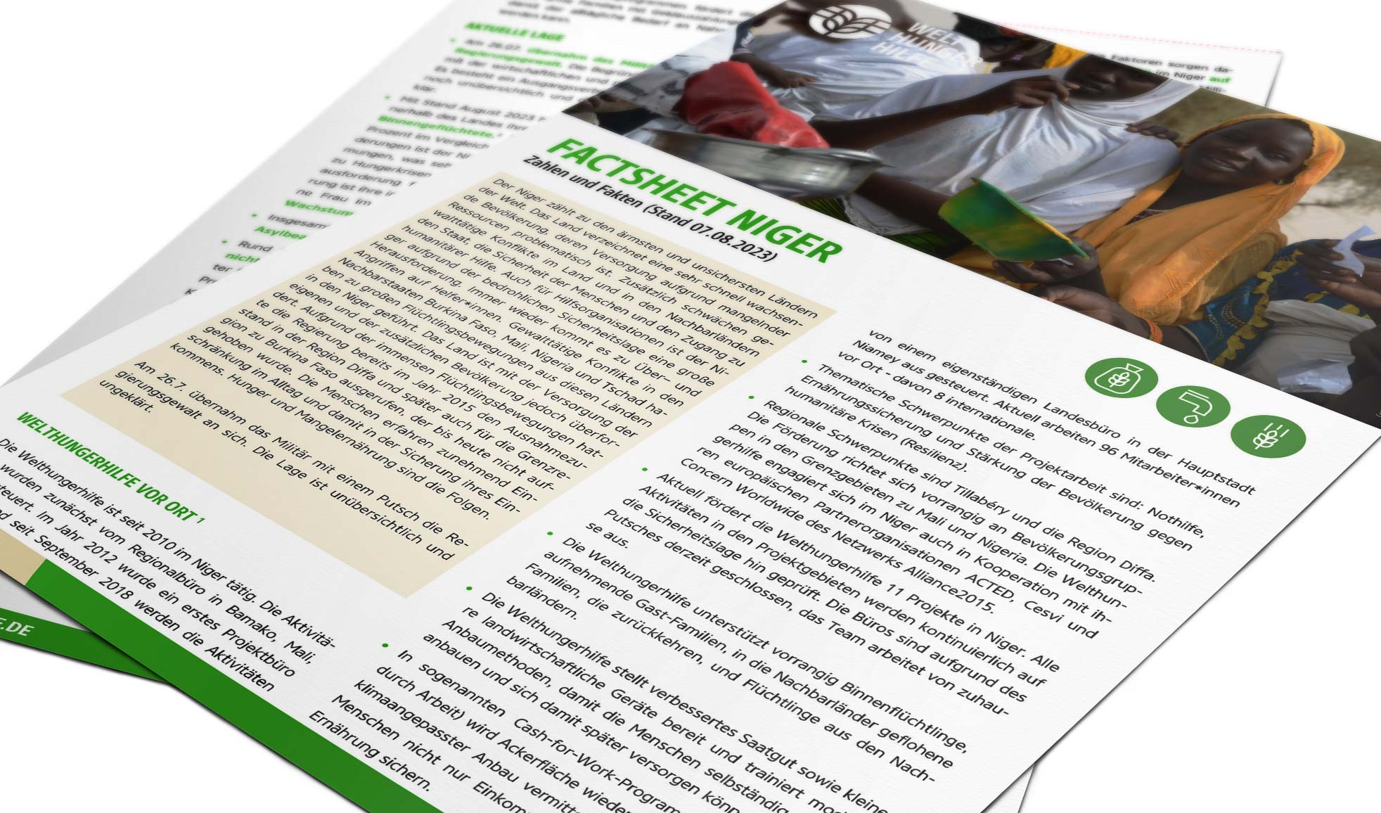 Anzeigebild des Factsheets Niger: Fakten und Zahlen (Stand: 07.08.2023)